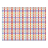 Nappe Motif de contrôle de plaid coloré (Devant (Horizontal))