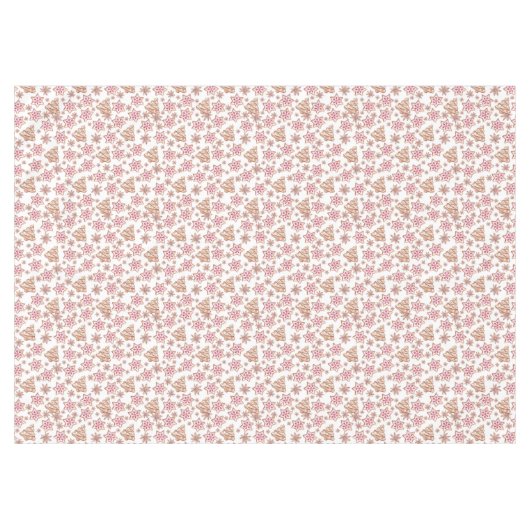Nappe Motif de cookies de Noël doux (Devant (Horizontal))