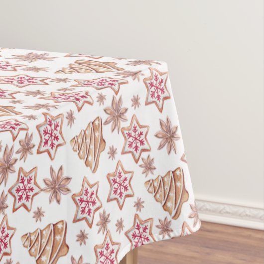 Nappe Motif de cookies de Noël doux (In Situ)