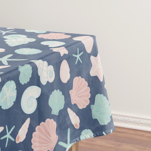 Nappe motif de coquillages (In Situ)