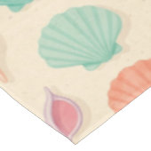 Nappe Motif de coquillages côtiers (Angle)