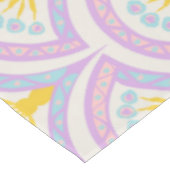 Nappe Motif de coquille de couleur pastel (Angle)