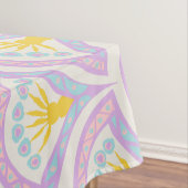 Nappe Motif de coquille de couleur pastel (In Situ)