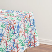 Nappe Motif de corail d'aquarelle (In Situ)