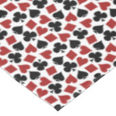 Nappe Motif de costume de carte de jeu de tisonnier (Angle)