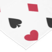 Nappe Motif de costume de carte de jeu de tisonnier (Angle)