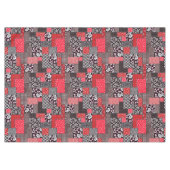 Nappe Motif de courtepointure florale patchwork rétro (Devant (Horizontal))