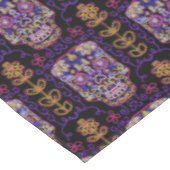 Nappe Motif de crâne en art de sucre (Angle)