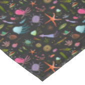 Nappe Motif de créatures de mer (Angle)