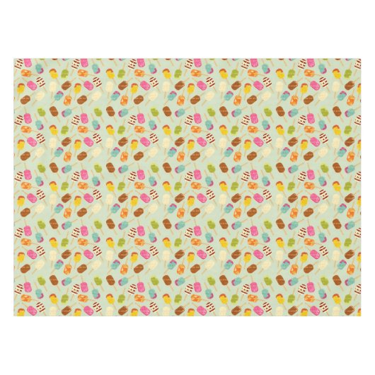 Nappe Motif de crème glacée (Devant (Horizontal))