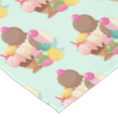 Nappe Motif de crème glacée mignonne (Angle)