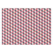 Nappe motif de cubes 3d (Devant (Horizontal))