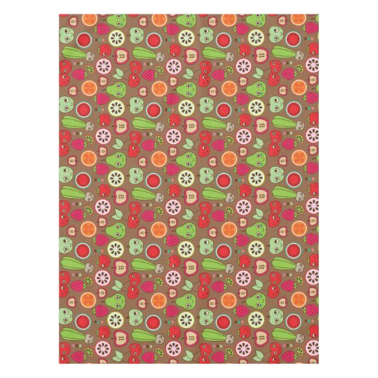 Nappe Motif de cuisine de fruit (Devant)