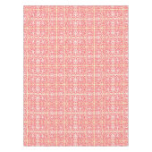 Nappe Motif de défilement de corail (Devant)