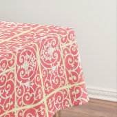 Nappe Motif de défilement de corail (In Situ)