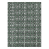Nappe Motif de défilement vert et noir (Devant)