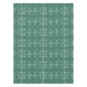 Nappe Motif de défilement vert Sage (Devant)