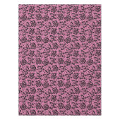 Nappe motif de dentelle avec des papillons (Devant)