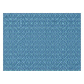 Nappe Motif de dentelle Turquoise bleu (Devant (Horizontal))