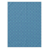 Nappe Motif de dentelle Turquoise bleu (Devant)