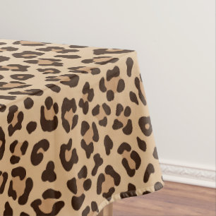 Nappe Motif de design imprimé léopard exotique
