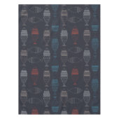 Nappe Motif de dessin de poisson (Devant)