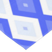 Nappe Motif de diamant bleu royal (Angle)