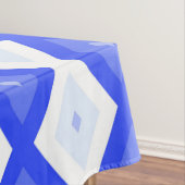 Nappe Motif de diamant bleu royal (In Situ)