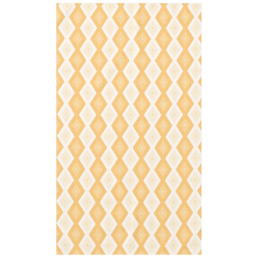 Nappe Motif de diamant jaune (Devant)