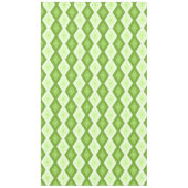 Nappe Motif de diamant vert Chartreuse (Devant)