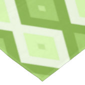 Nappe Motif de diamant vert Chartreuse (Angle)
