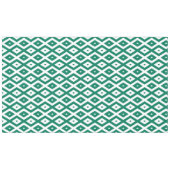 Nappe Motif de diamant vert et blanc (Devant (Horizontal))