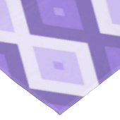 Nappe Motif de diamant violet (Angle)