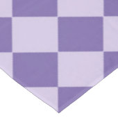 Nappe Motif de diamants de Checker Violet (Angle)