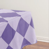 Nappe Motif de diamants de Checker Violet (In Situ)