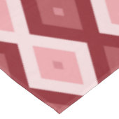 Nappe Motif de diamants rouges (Angle)