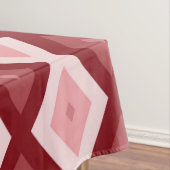 Nappe Motif de diamants rouges (In Situ)