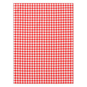 Nappe Motif de diamants rouges et blancs par Shirley Tay (Devant)