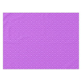 Nappe Motif de diamants violet à trois tons (Devant (Horizontal))