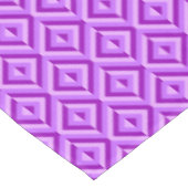 Nappe Motif de diamants violet à trois tons (Angle)