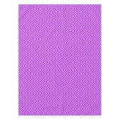 Nappe Motif de diamants violet à trois tons (Devant)