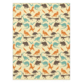Nappe Motif de Dinosaure Silhouette (Devant)