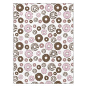 Nappe Motif De Donuts, Donuts Roses, Donuts Brown (Devant)