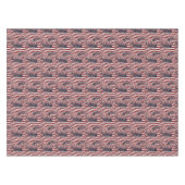 Nappe Motif de drapeau américain abstrait rouge blanc bl (Devant (Horizontal))