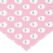 Nappe Motif de fantôme rose bébé mignon – Conception d'H (Angle)