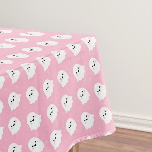 Nappe Motif de fantôme rose bébé mignon – Conception d'H (In Situ)
