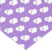 Nappe Motif de fantôme violet mignon – Conception d'Hall (Angle)