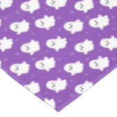 Nappe Motif de fantôme violet mignon – Création Hallowee (Angle)