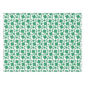 Nappe Motif de fermeture à quatre feuilles vert (Devant (Horizontal))