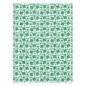 Nappe Motif de fermeture à quatre feuilles vert (Devant)